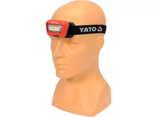 YATO YT-08490 Akkus LED fejlámpa 160 lumen
