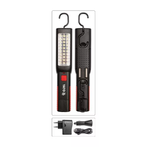 YATO YT-08505 Akkus LED lámpa (30+7 LED) 3,7 V