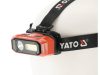YATO YT-08594 Akkus LED fejlámpa 800 lumen mozgásérzékelős
