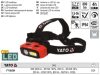 YATO YT-08594 Akkus LED fejlámpa 800 lumen mozgásérzékelős