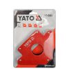 YATO YT-0865 Hegesztési munkadarabtartó mágnes 122 x 190 x 25 mm/34 kg