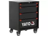 YATO YT-08963 Szerszámszekrény rendszerekbe integrálható Szerszámos kocsi 4 fiókos