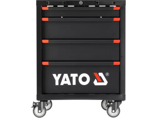 YATO YT-08963 Szerszámszekrény rendszerekbe integrálható Szerszámos kocsi 4 fiókos