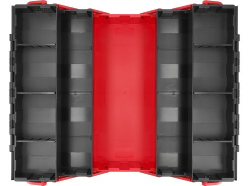 YATO YT-08978 Műanyag szerszámláda kétoldalra nyíló 5 polcos