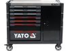 YATO YT-09033 Szerszámkocsi 7 fiókos + 1 szekrény