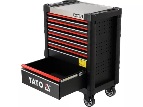 YATO YT-09034 Szerszámkocsi 7 fiókos szerszámok nélkül