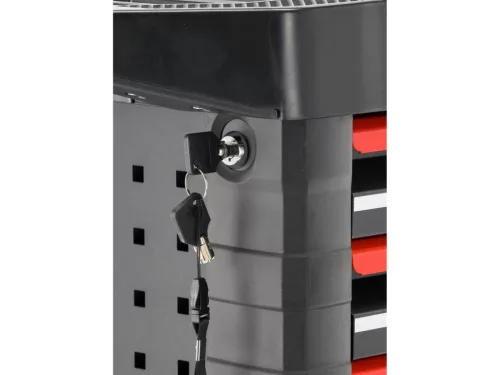 YATO YT-09034 Szerszámkocsi 7 fiókos szerszámok nélkül