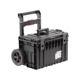   YATO YT-09159 Szerszámosláda kerekeken kihúzható fogantyúval 660x643x483 mm