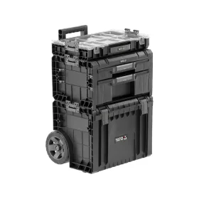   YATO YT-09173 Szerszámosláda szett kerekeken kihúzható fogantyúval 3db-os 685x450x380 mm