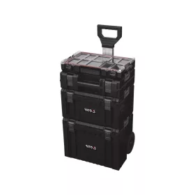   YATO YT-09174 Kerekes szerszámosláda rendszer 4 részes 770 x 450 x 380 mm