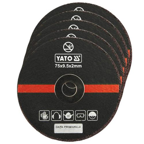 YATO YT-0994 Vágókorong fémre 75 x 9,5 x 2,0 mm YT-0993-hoz (5 db/cs)