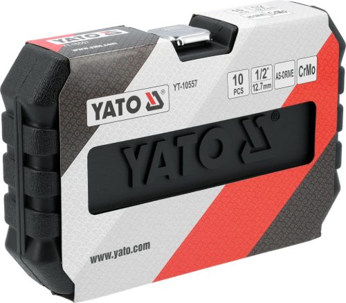 YATO YT-10557 Gépi hosszú ütvecsavarozó fej készlet 1/2"