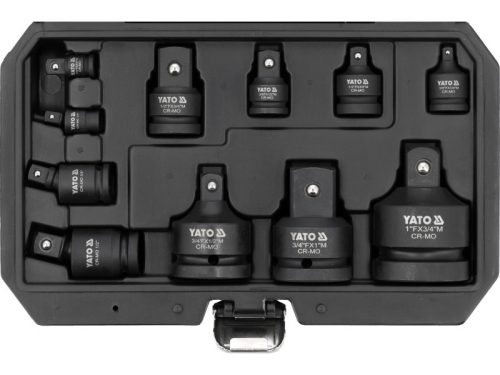 YATO YT-10646 Gépi dugókulcs adapter készlet 11 részes