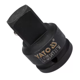   YATO YT-1168 Gépi dugókulcs adapter 3/4" -> 1" CrMo