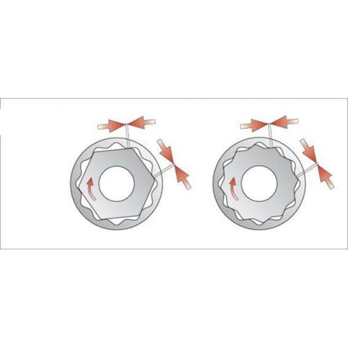 YATO YT-1276 Dugókulcs 12 szögletű 1/2" 14 mm CrV