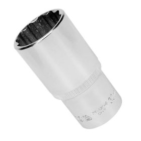   YATO YT-12948 Hosszú dugókulcs 12 szögletű 1/2" 30 mm CrV