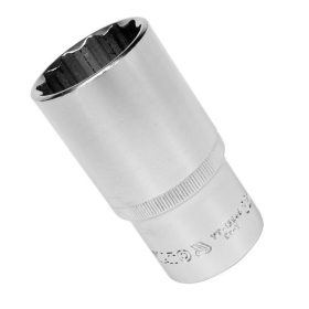   YATO YT-12949 Hosszú dugókulcs 12 szögletű 1/2" 32 mm CrV