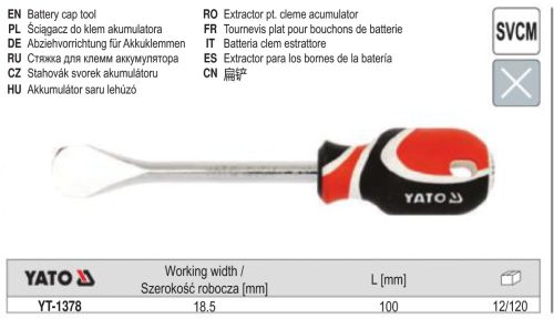 YATO YT-1378 Akkumulátor saru lehúzó