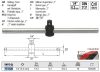 YATO YT-1426 T-alakú hajtókar 1/4"