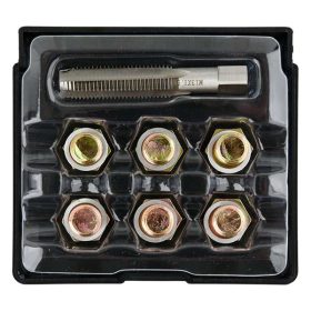   YATO YT-17571 Olajleeresztő csavar menetjavító készlet 7 részes M13x1,5 mm