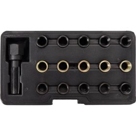   YATO YT-17580 Izzítógyertya menetjavító és tisztító készlet 16 részes M14, M16