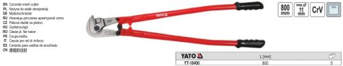 YATO YT-18400 Betonvas vágó 800 mm CrV max 11 mm