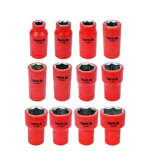 YATO YT-21008 Szigetelt dugókulcs 3/8" 8 mm 1000 V CrV