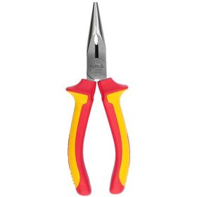   YATO YT-21155 Hosszúcsőrű fogó egyenes 200 mm 1000 V-ig szigetelt CrV