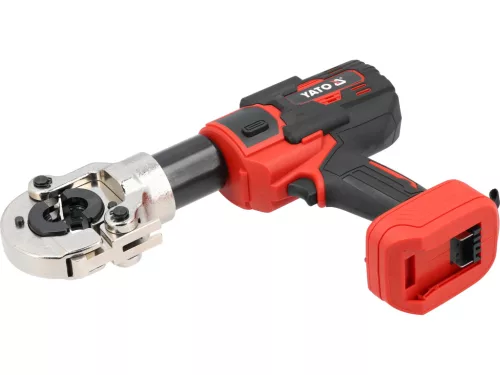 YATO YT-21733 Akkumulátoros PEX préselőszerszám U/TH 16–32 mm, krimpelőerő 60 kN, 18 V (akku és töltő nélkül)