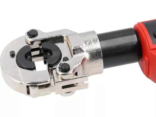 YATO YT-21733 Akkumulátoros PEX préselőszerszám U/TH 16–32 mm, krimpelőerő 60 kN, 18 V (akku és töltő nélkül)