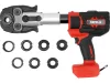 YATO YT-21734 Akkumulátoros PEX préselőszerszám U/TH 16–32 mm, krimpelőerő 32kN, 18 V (akku és töltő nélkül)