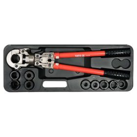   YATO YT-21735 Krimpelő készlet 9 részes Pex-AL-Pex csövekhez