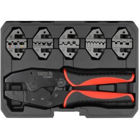 YATO YT-22451 Racsnis krimpelő fogó készlet 6 részes