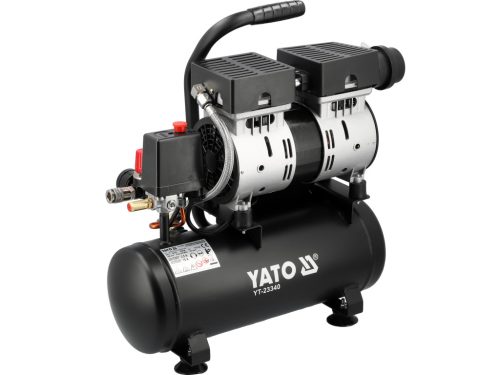YATO YT-23340 Kompresszor 6L tartállyal csendes olajmentes
