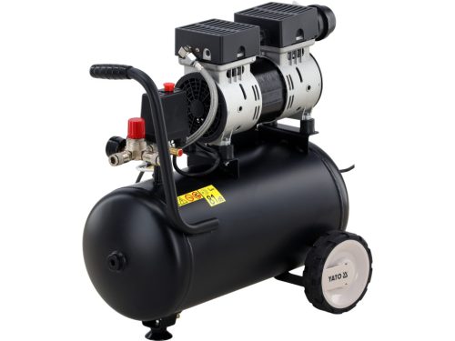 YATO YT-23342 Kompresszor 24L tartállyal csendes olajmentes