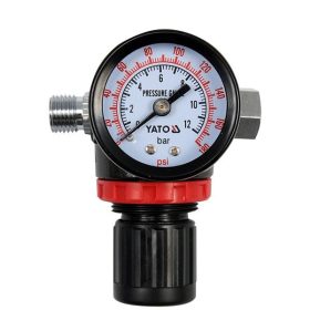   YATO YT-2381 Pneumatikus nyomáscsökkentő szelep nyomásmérővel 1/4"