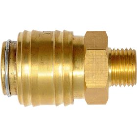   YATO YT-24094 Pneumatikus gyorscsatlakozó 1/4" sárgaréz