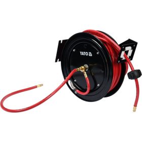 YATO YT-24250 Automata pneumatikus tömlődob 9,5 mm 15 m