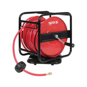   YATO YT-24253 Automata pneumatikus tömlődob 8 mm x 30 m fém