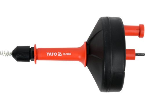 YATO YT-24990 Csőtisztító spirál fúrógépre csatlakoztatható 6 m