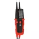 YATO YT-28330 KÉT PÓLUSÚ FESZÜLTSÉGTESZTER RCD TESZTTEL