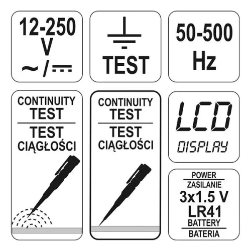 YATO YT-28630 Voltmérő digitális