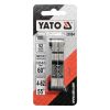 YATO YT-29984 Menetfésű 52 lapos metrikus 0,25-6,0 mm 60° és Whitworth 4-62 mm 55°