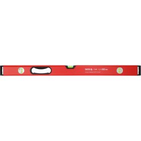   YATO YT-30082 Alumínium vízmérték 800mm 3 libellás 1 fogantyús