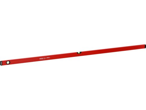 YATO YT-30106 Alumínium vízmérték 2000mm 2 libellás bordázott szerkezetű merev profillal