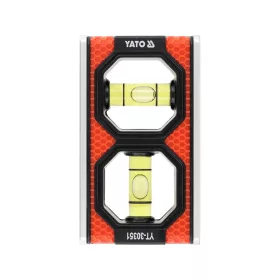   YATO YT-30351 Kompakt Mini Vízmérték 83 x 47 x 19 mm ejtés 0,027° (0,5 mm/m)