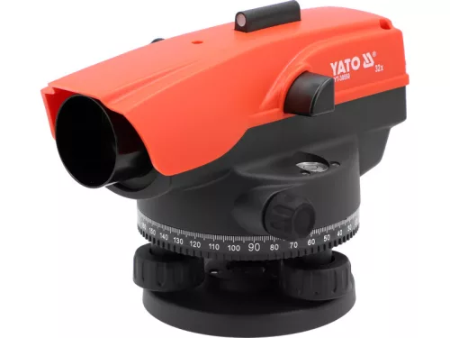 YATO YT-30551 Optikai szintező 32 x 38 mm IP66 készlet álvánnyal