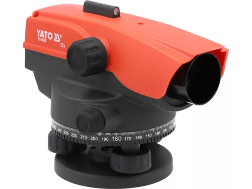 YATO YT-30551 Optikai szintező 32 x 38 mm IP66 készlet álvánnyal