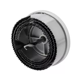   YATO YT-32600 Lyukfűrész fához központosító fúróval és felfogó tárcsával 68 - 100 mm 5 részes