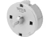 YATO YT-32600 Lyukfűrész fához központosító fúróval és felfogó tárcsával 68 - 100 mm 5 részes